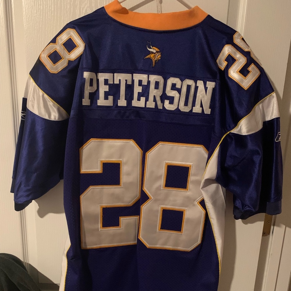 Authentic NFL Vikings jersey